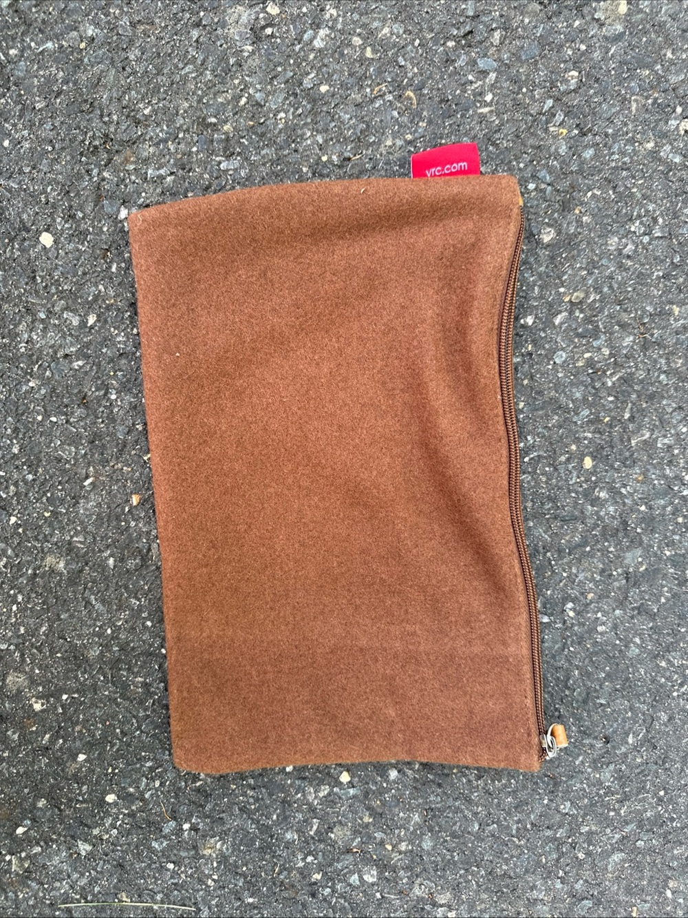 Viking Cruises Brown Travel Toiletry Bag